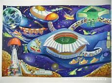 三年级科学幻想画大全4开纸